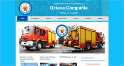 Desktop Screenshot of bombaoctava.cl